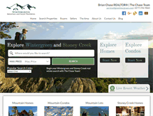 Tablet Screenshot of gowintergreen.com